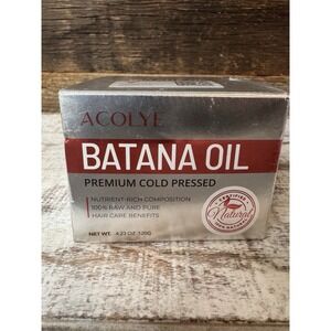 Acolye Batana Oil Cold-Pressed 120 g (4.23 oz) | Hair Growth | Stocking Stuffer